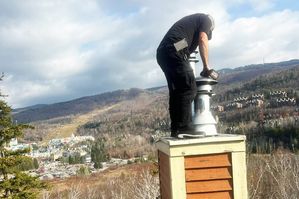 Les cheminées Laurentides, ramonage