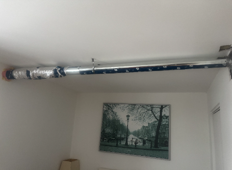 Relocalisation de conduits, Les cheminées Laurentides