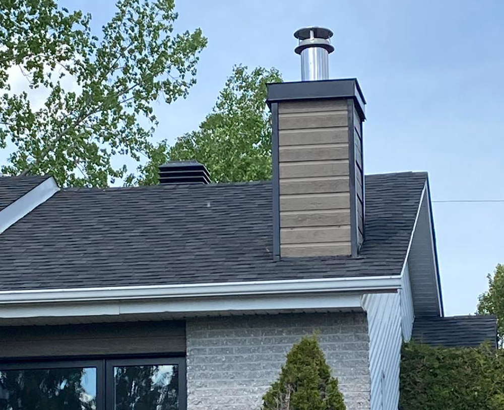 Structure, cheminées, Les cheminées Laurentides